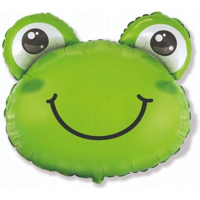 Ballon Métallisé 24 Pouces Fx - Grenouille (Verte)