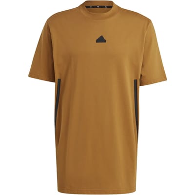 Adidas Fi 3s T-shirt Met Korte Mouwen Bruin S / Regular Man