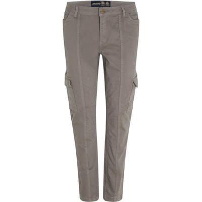 Musto Rechte broek met opbergzakken voor dames (Grijs)