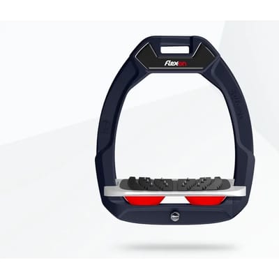 Veiligheidseisen voor paardrijden Inclinatie Ultra Grip Blauw/Grijs/Rood Flex-On Safe-On