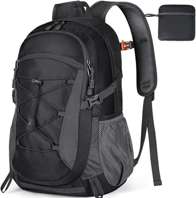 RONN® Trekrugzak - Wandelrugzak - Backpack Dames - Zwart - 53cm x 34cm x 53cm