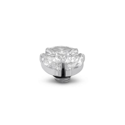 Melano Vivid Radiance Steentje Crystal | Zilver