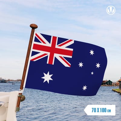 vlag Australië 70x100cm - spunpoly