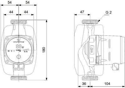 Hoogrendement Circulatiepomp voor Centrale Verwarming