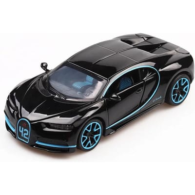 1:32 Modèles de Voitures de Sport Chiron Jouets Alliage Moulé Sous Pression Supercar Rappel Portes Ouvertes Son Lumière Modèles de Véhicules de Course Pour Cadeaux d'Enfants