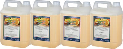 Body & Hair Sweet Orange & Cedarwood - 5 Liter - set van 4 stuks - 2 in 1 voor lichaam en haar.