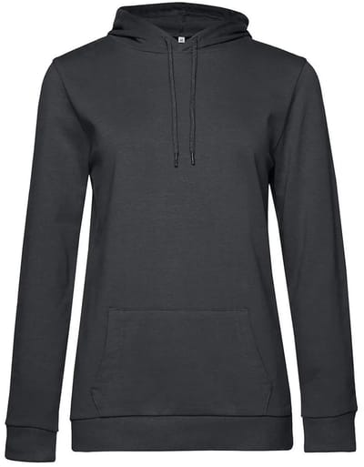 Dames hoodie van French terry B&C