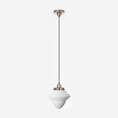 Hanglamp aan snoer Acorn Medium 20's Brons - Art Deco Trade