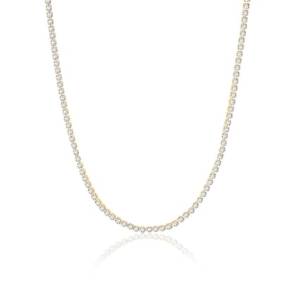 SIF JAKOBS JEWELLERY ELLERA GRANDE NECKLACE SJ-N2872-CZ-YG-43