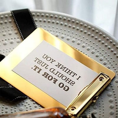 Metalen Clipboard Clips voor Wandmontage en Gebruik met Clipboard - 12 x 3mm, Ideaal voor Organisatie en Documentenbeheer