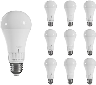 Spectrum LED Lamp A60 E27 - 13W - 230V - 1500 Lumen - 2700-6500K (instelbaar) - Ø65mm - Voor Plafondlamp, Tafellamp of Vloerlamp - 10 stuks