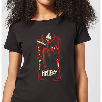 Hellboy Right Hand Of Doom Women's T-Shirt - Black - 3XL