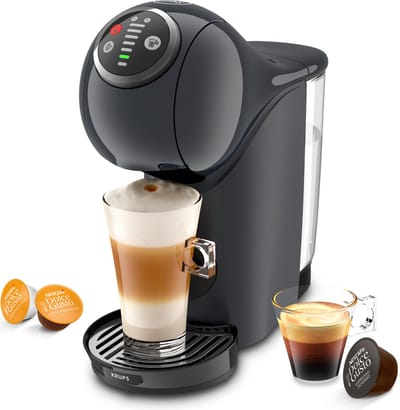 Krups NESCAFÉ Dolce Gusto Genio S Plus KP340B - Koffiecupmachine - Grijs - Automatische Stop - Eenvoudig Personaliseren - Voor Dolce Gusto Cups
