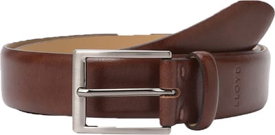 LLOYD Leren Riem Leather Belt W130 Chestnut Bruine