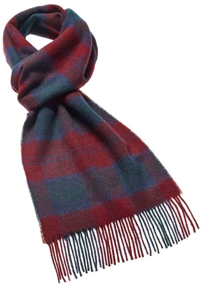 Sjaal Tartan Lindsay - Meriono Lamswol - 25 x 190 - Bronte by Moon Scotland