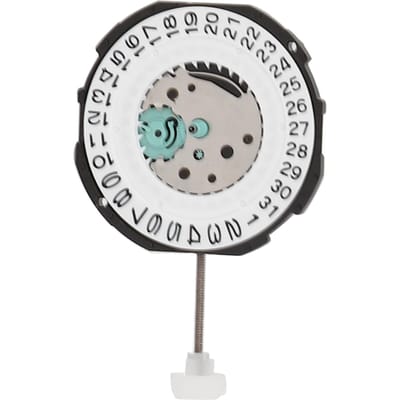 Mouvement de Montre SL28 Quartz Délicat Stabilité Mouvement de Réparation de Montre pour Horlogers Date à 6 gray