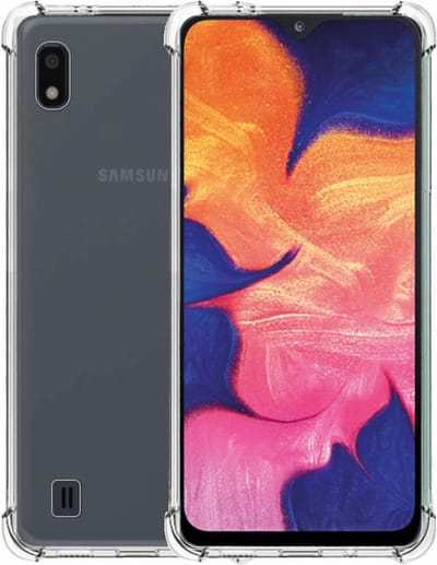 Smartphonica TPU Hardcase hoesje voor Samsung Galaxy A10 shockproof transparant geschikt voor Samsung Galaxy A10