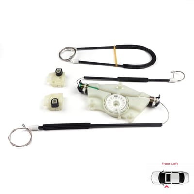 BP8582-1 Handmatige Raambediening Reparatie Set Voor Links voor Skoda Fabia MK1 1999-2008 4/5 Deurs Praktik Van 6Y0837655