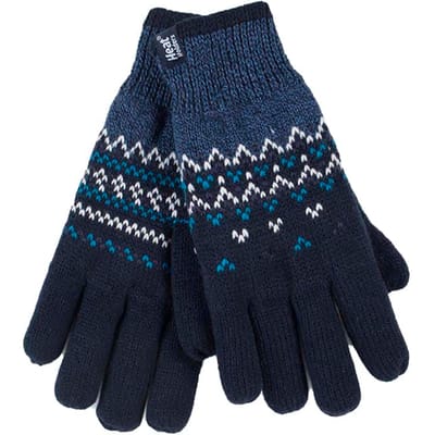 Heat Holders - Thermische dameshandschoenen in Scandinavische stijl - Marine (Trondheim)