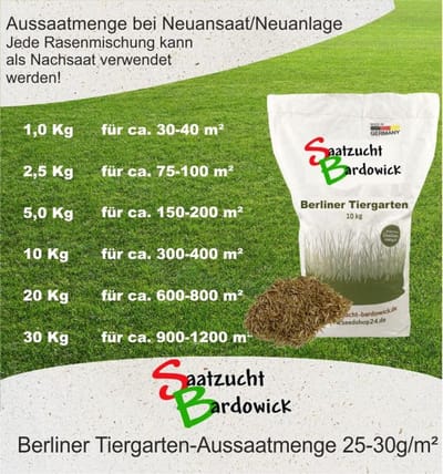 Gazonzaad voor een Gezonde Tuin - 10 kg voor 300-400 m²