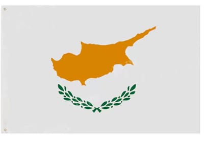 Cypriotische vlag - Vlag van Cyprus - 150/90CM - Vlaggen - WK - EK - Landenvlag - Polyester - CHPN