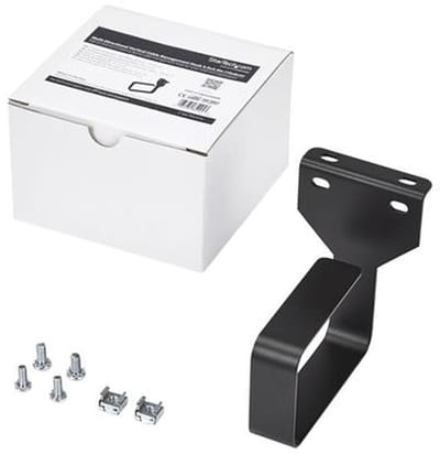 StarTech.com Multi-Direction Rack Cable Management D-Ring 2.4x3.9in(6x10cm)