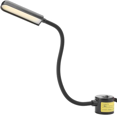 Naailicht 6W COB verstelbare naaiwerklamp met magnetische voet (kleur: EU plug)