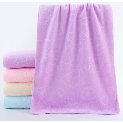Microvezel Reliëf Beer Handdoek Waterabsorberend Huidvriendelijk Gezichtsreiniger Handdoek Afvegen Handdoek Arbeidsbescherming Dagelijks Gebruik 35*75cm