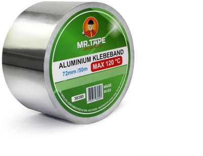 Sterke Aluminium Tape voor Isolatie en Reparatie - Hittebestendig Zelfklevend