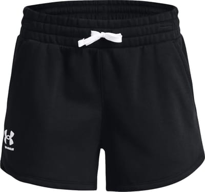 Under Armour Rival Fleece Short 1369858-001, Vrouwen, Zwart, Shorts, maat: XS