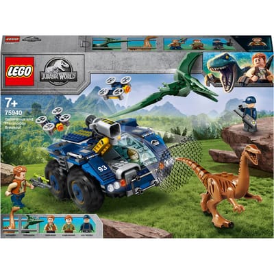 LEGO Jurassic World Ontsnapping van Gallimimus en Pteranodon 75940