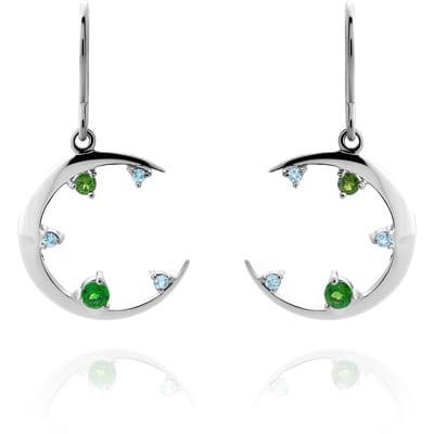 Orphelia 'Eline' Dames 925 Sterling Zilveren Oorringen - Zilver ZO-7497
