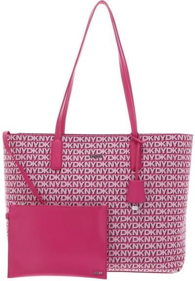 DKNY schoudertas shopper Saige Tote Bag Hot Pink roze