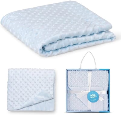 Microfase Babydeken 80 x 110 cm - Blauw