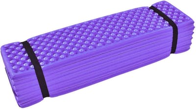 Dailygoods - Outdoor Foam Isolatiemaat - Vouwbare Strandtent - Waterdicht Matras - Paars - Lichtgewicht Foam Mat - Ideaal voor Kamperen - Perfect voor