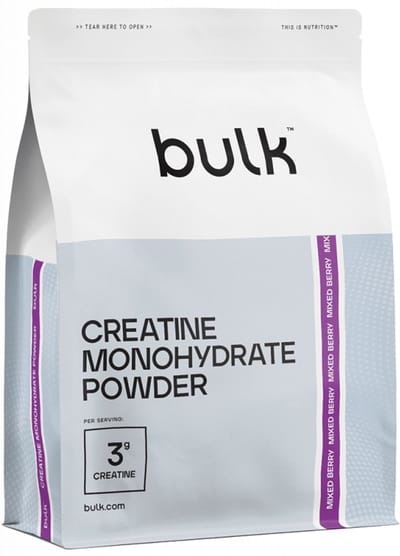 Bulk Creatine Monohydrate Powder - flavoured (500g) Mixed Berry - Creatine - Creatine Monohydraat