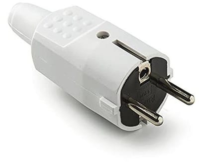 Waterdichte stekker 16A 250V | thermoplastisch kunststof | TT | geschikt voor binnen en buiten gebruik