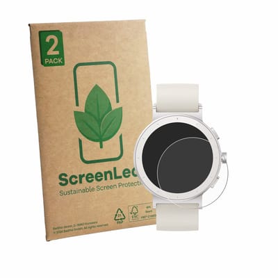 2 Stuks Screenprotector voor realme Watch S5 - Hoogwaardige Beschermfolie transparant