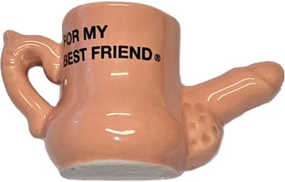 Grappige Keramische Penis Mok-Magneet met Ondeugend Handvat – Humoristisch Cadeautje “For My Best Friend”