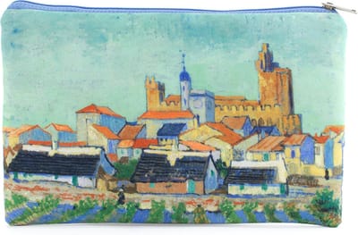 Lanzfeld Kröller-Müller Museum - Etui - Make-up tasje - Gezicht op Saintes-Maries-de-la-Mer - Van Gogh
