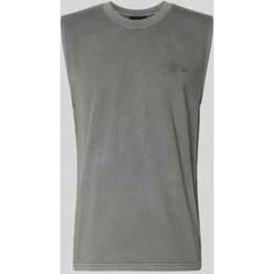 Tanktop met logostitching model 'Signar'