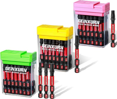 45-delige Slagvaste Torx Schroevendraaierbits Set 50mm Magnetisch Opslagbox