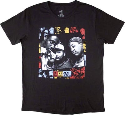 De La Soul - Collage Heren T-shirt - S - Zwart