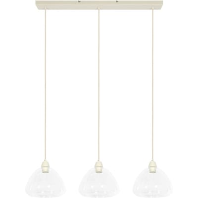 Light & Living - Hanglamp BISHO - 94x26x19cm - Wit