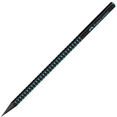 Faber-Castell grafietpotlood - Grip Sparkle - Midnight ocean - FC-118268