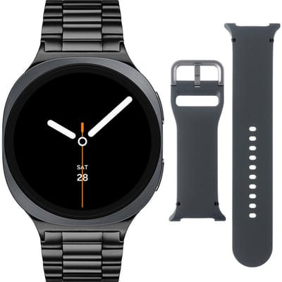 Samsung Special Edition Galaxy Watch 8 Grijs/Zwart Staal 44mm