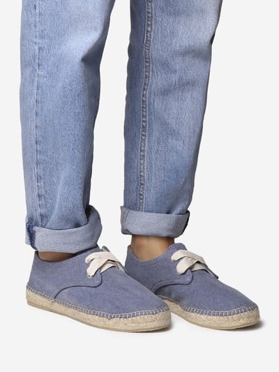 Vegan espadrilles voor dames met veters | APRIL