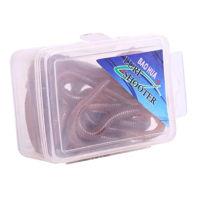 Dailygoody - Kunstworm - Visgerei - 17 x 10 cm - Kunstmatige Aas - PVC - Geschikt voor Hengelaars - Perch, Catfish