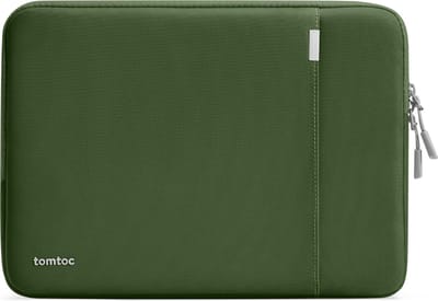Tomtoc Defender A13 Laptophoes - Sleeve - Groen (15 Inch)