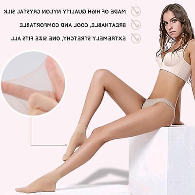 14 Paar Dames Transparante Sokken van Nylon | Mode Sokken, Enkelsokken en Panty Kousen